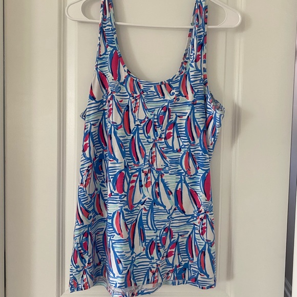 Lilly Pulitzer Tabby Tank - Picture 2 of 3
